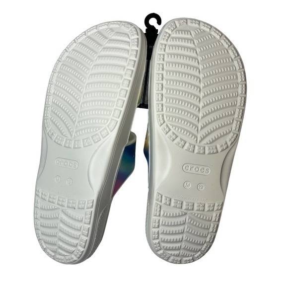 Crocs Classic‎ Solarized Two Strap Sandals Men's Size 12 NWT  Multicolor - Picture 5 of 5